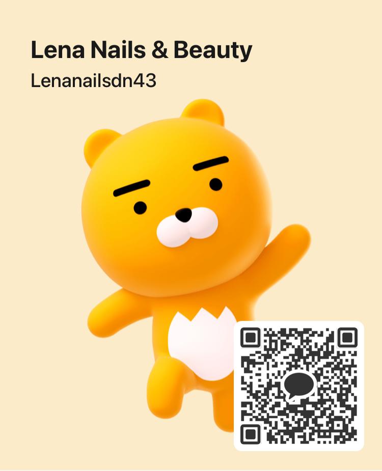 LENA Nails & Beauty 카카오톡 QR (ID Lenanailsdn43)